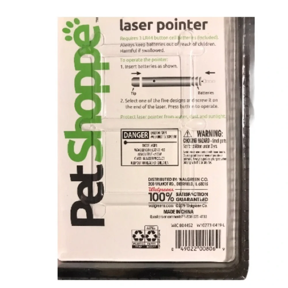 PETSHOPPE 5-in-1 Laser Pet Toy